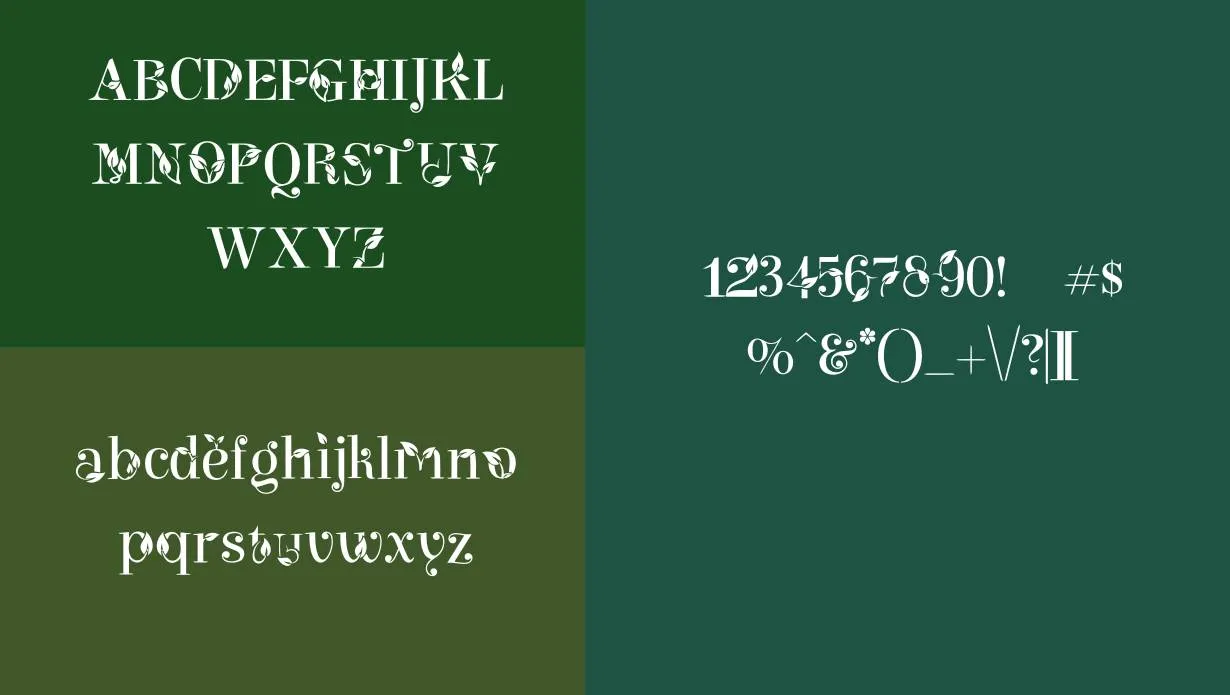 Leafy Font