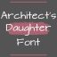 Architects Daughter Font Free Download