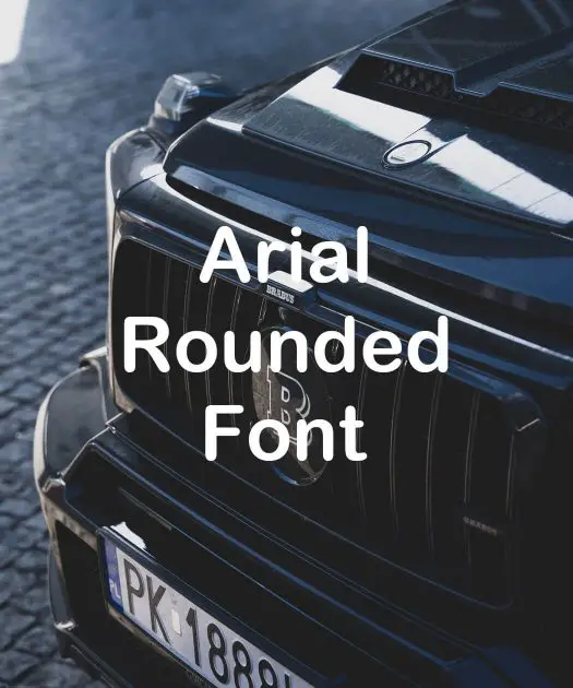 Arial Rounded Font Free Download