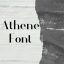 Athene Font Free Download