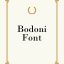 Bodoni Font Free Download