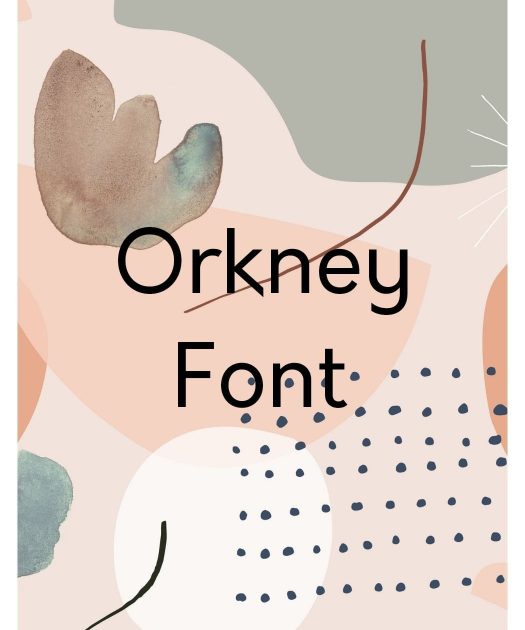 Orkney Font Free Download