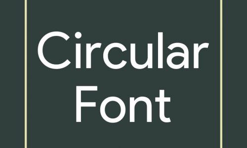 Circular Font Free Download