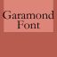 Garamond Font Free Download