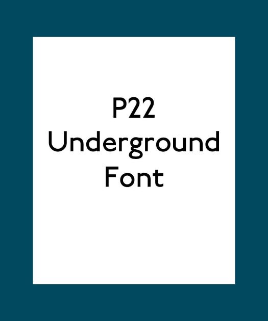 P22 Underground Font Free Download