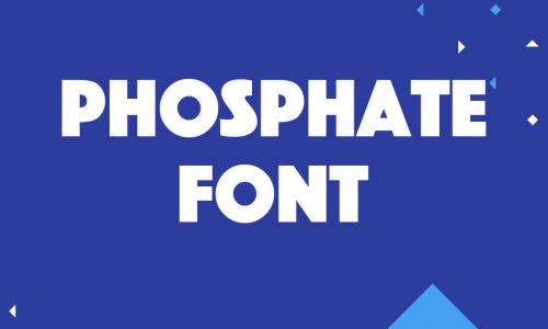 Phosphate Font Free Download