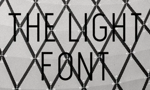 The Light Font Free Download