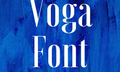 Voga Font Free Download