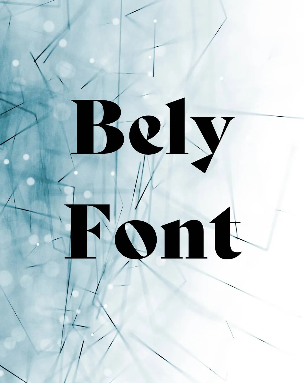 bely Bely Font Free Download