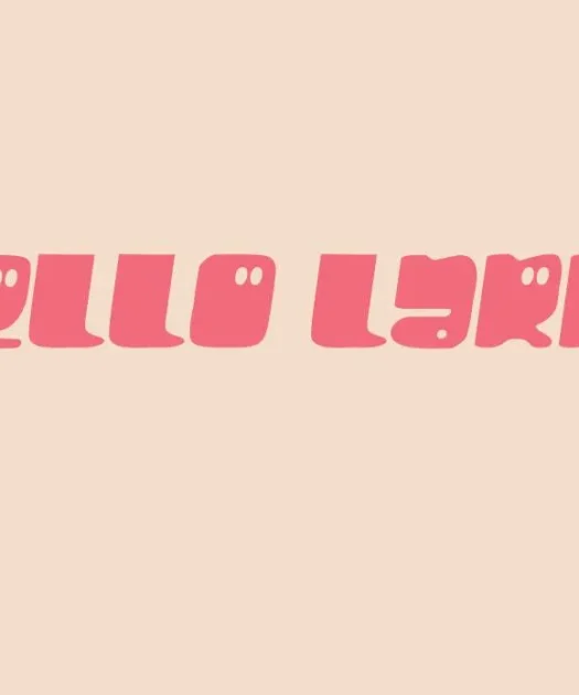 Hello Larry Font Free Download