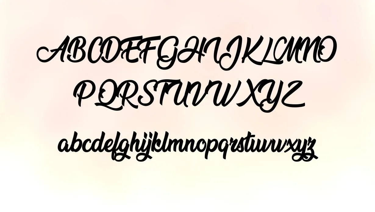 Nature Beauty Font