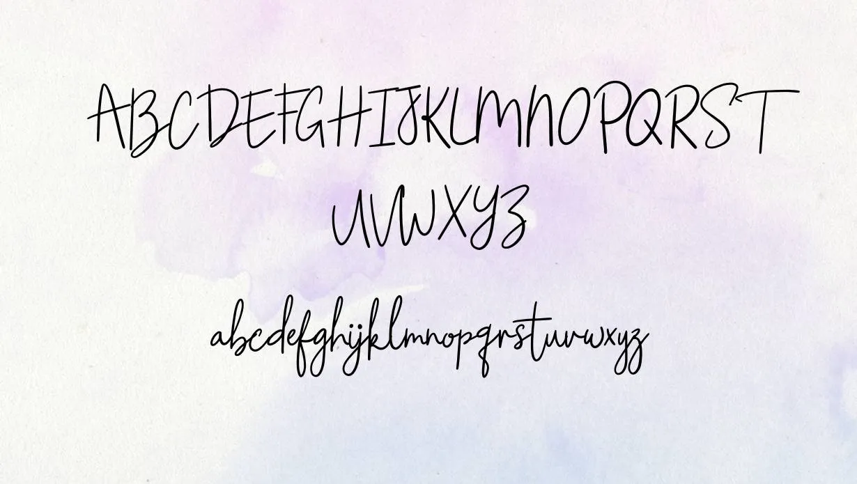 Teacher Signature Font