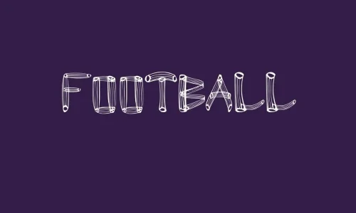 Football Font Free Download