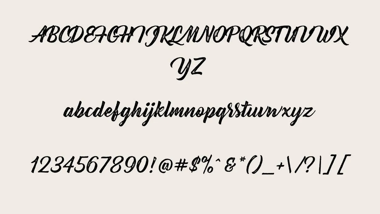 Bernadette Rough Font