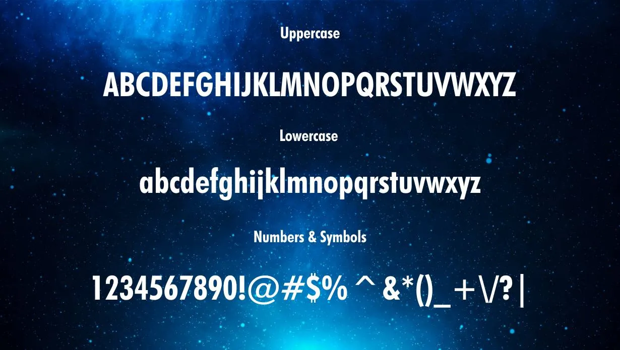 Futura Bold Font