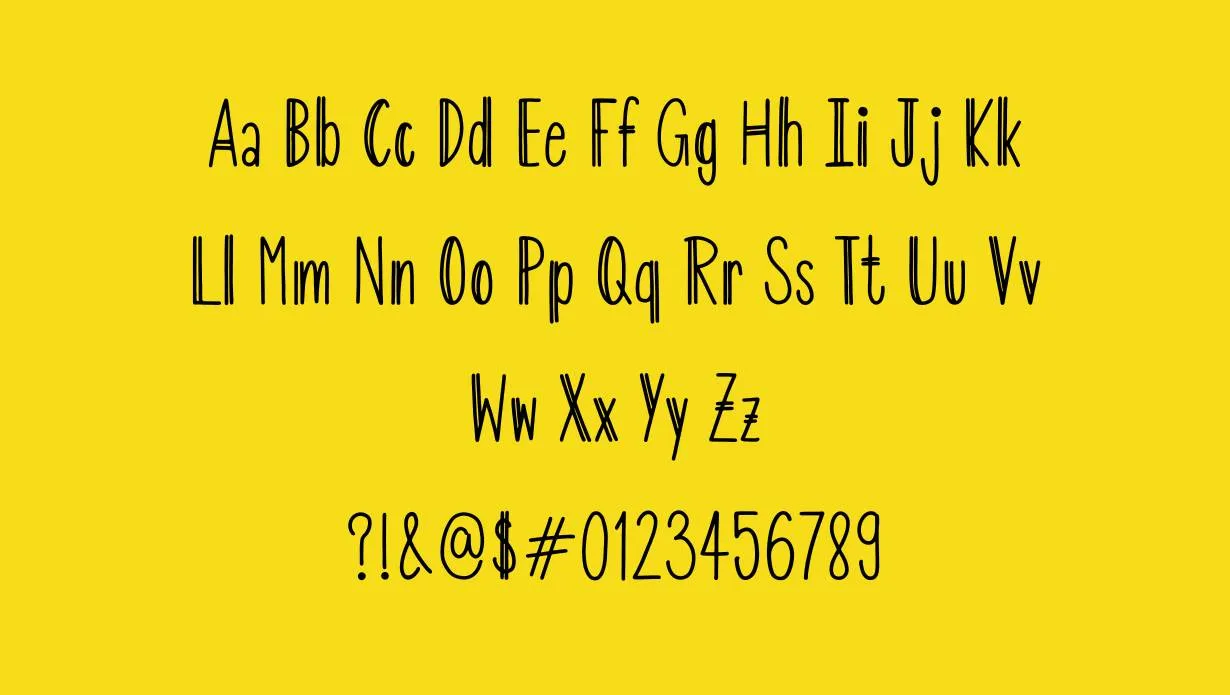 Lemonade Font