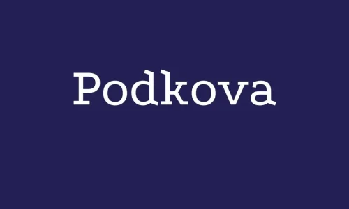 Podkova Font Free Download