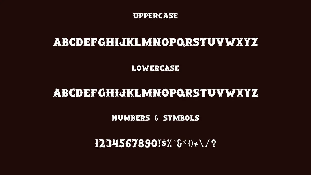 Saloon Font