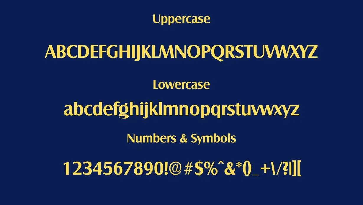 Salzburg Serial Font