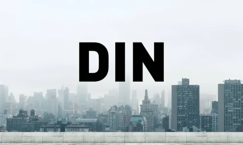 DIN Font Free Download