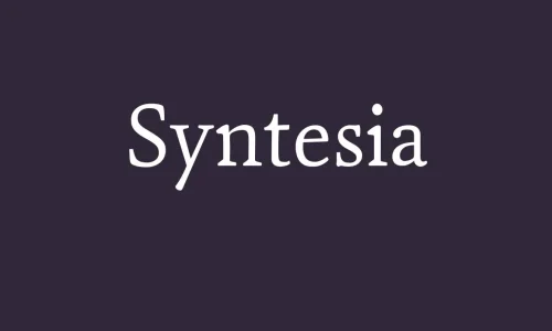 Syntesia Font Free Download